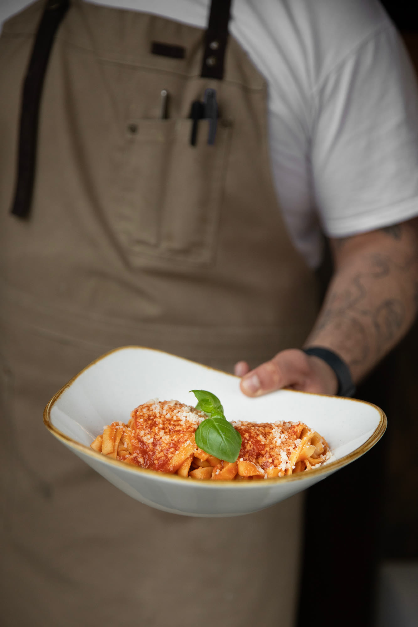 Culurgiones med tomatsauce